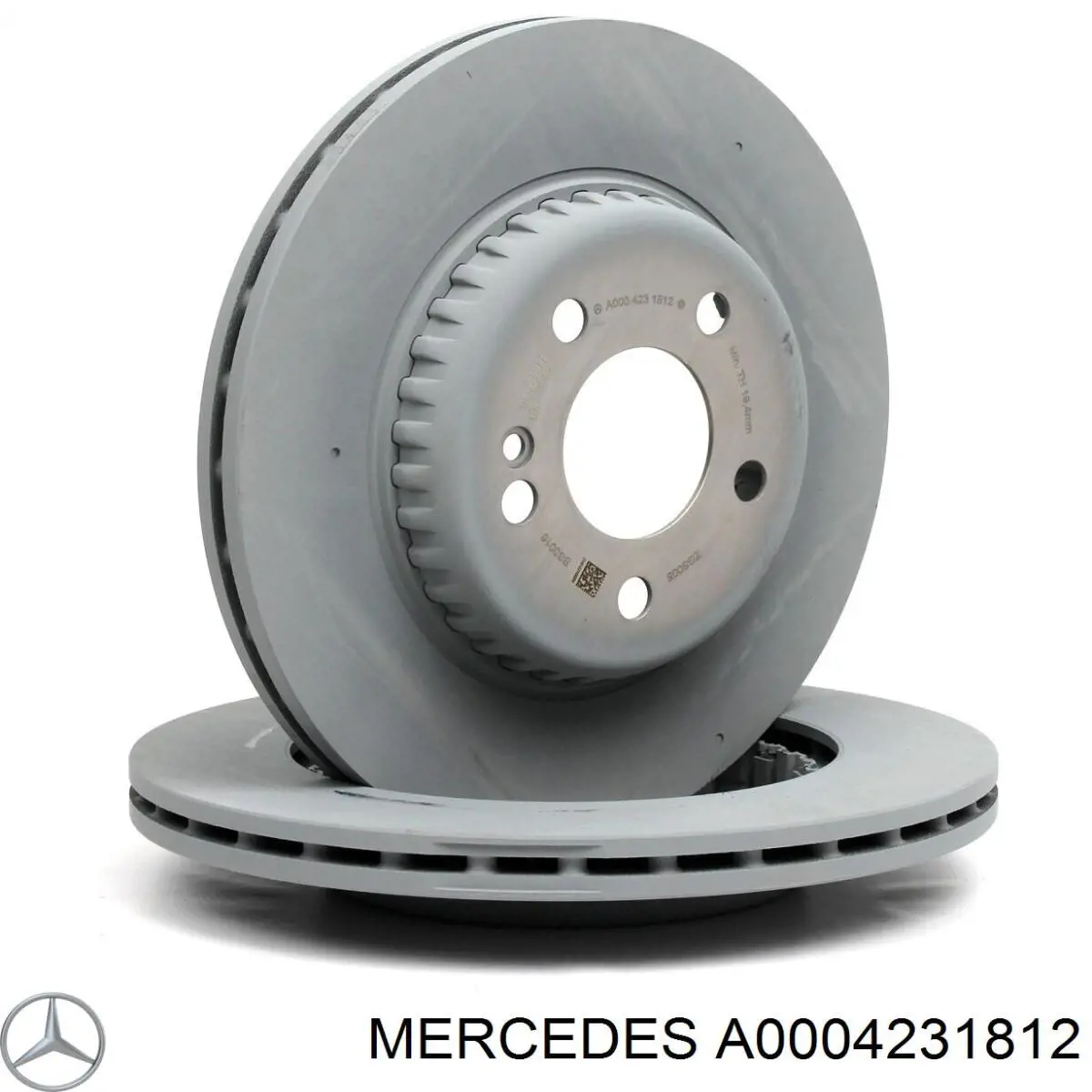 Frenos traseros Mercedes A0004231812