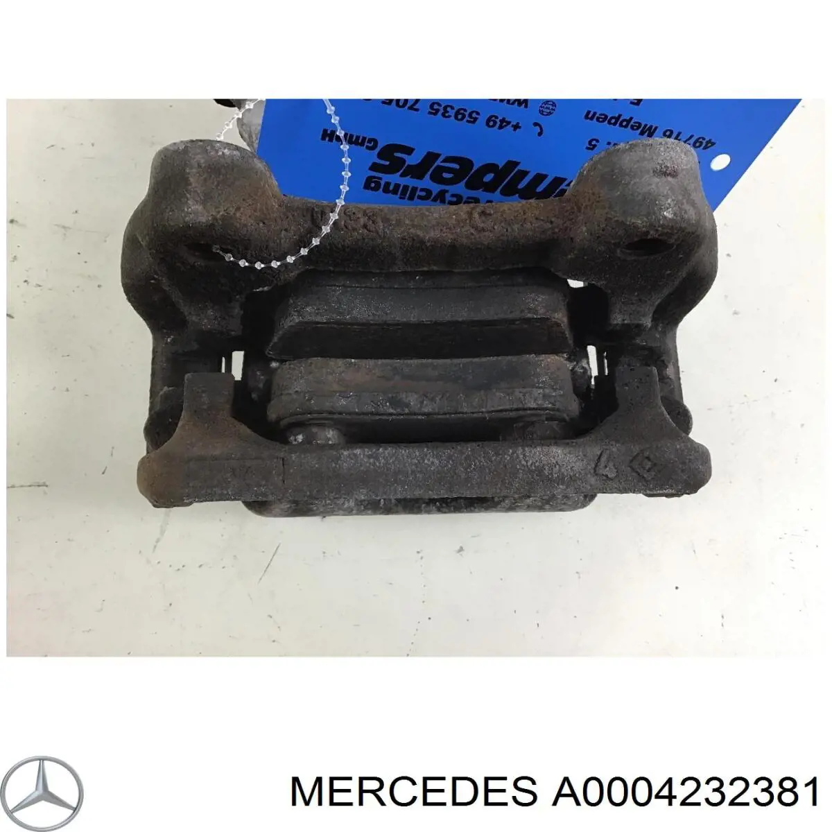 Comprar A0004232381 Mercedes Pinza de freno trasera izquierda
