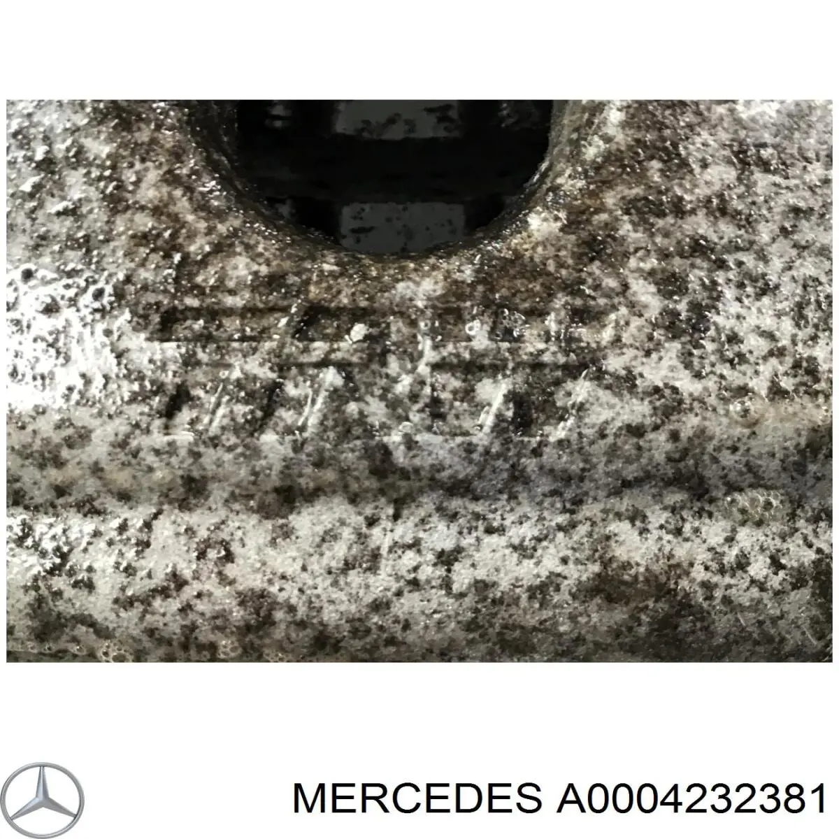 Pinza de freno trasera izquierda A0004232381 Mercedes