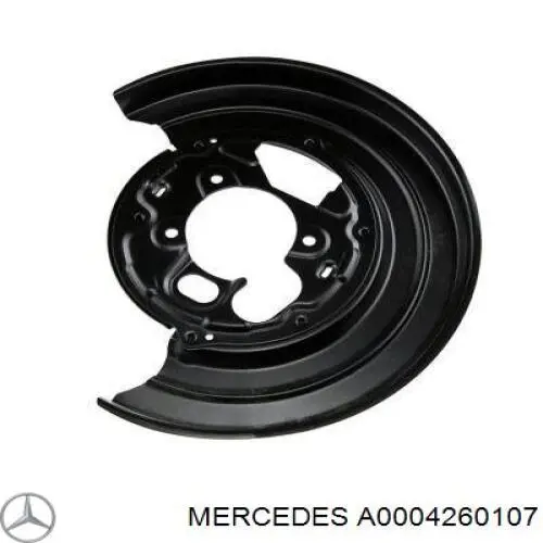 Chapa protectora contra salpicaduras, disco de freno trasero derecho para Mercedes Sprinter (906)