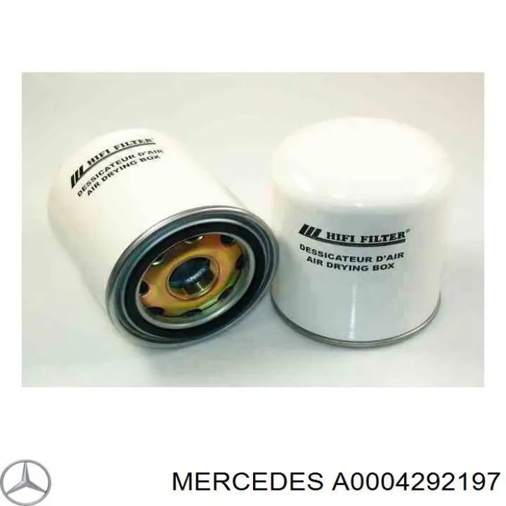 A0004292197 Mercedes filtro del secador de aire (separador de agua y aceite (CAMIÓN))
