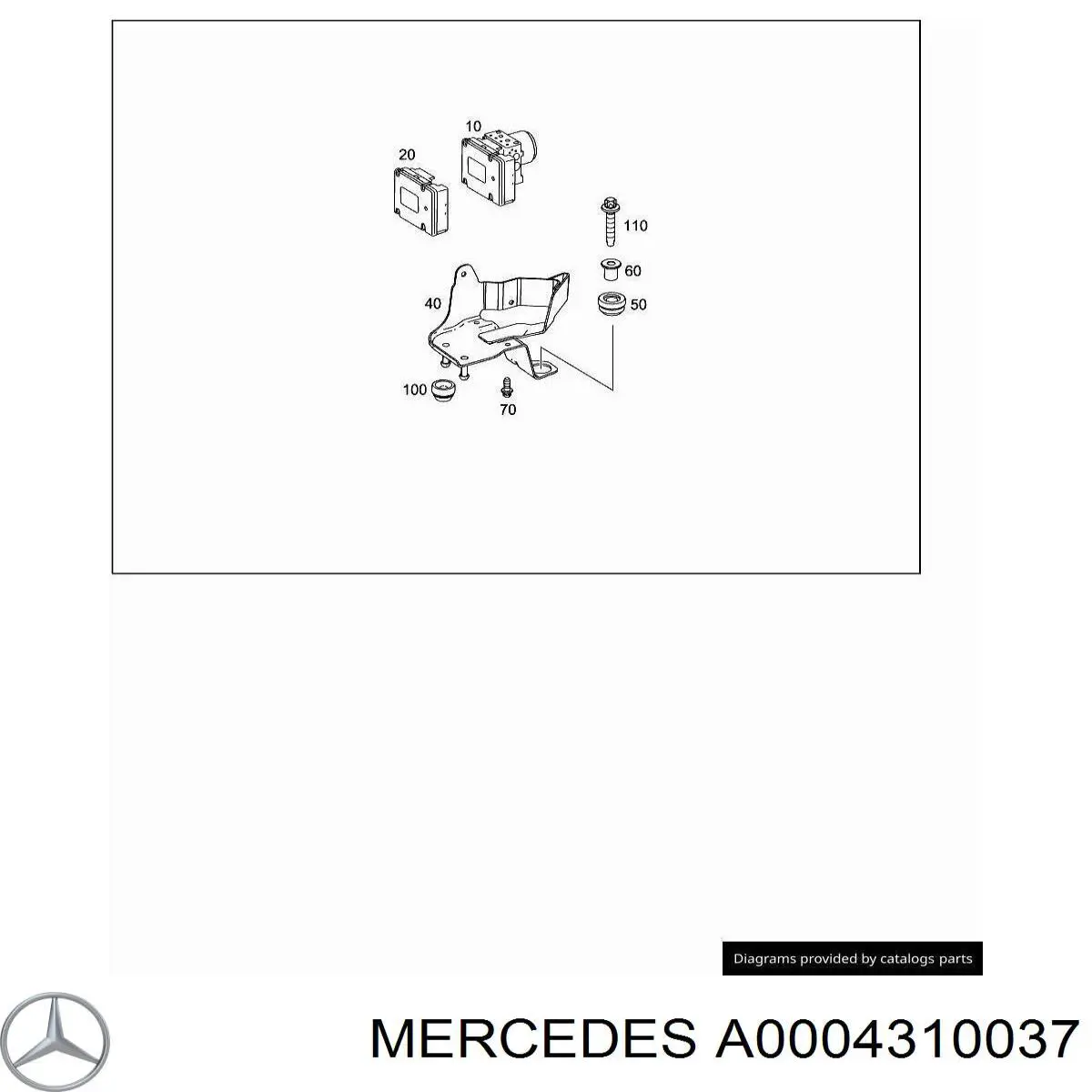  Mercedes A0004310037 precio, desde 9,32 EUR