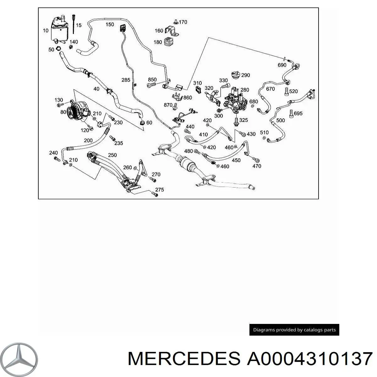  Mercedes A0004310137 precio, desde 7,05 EUR