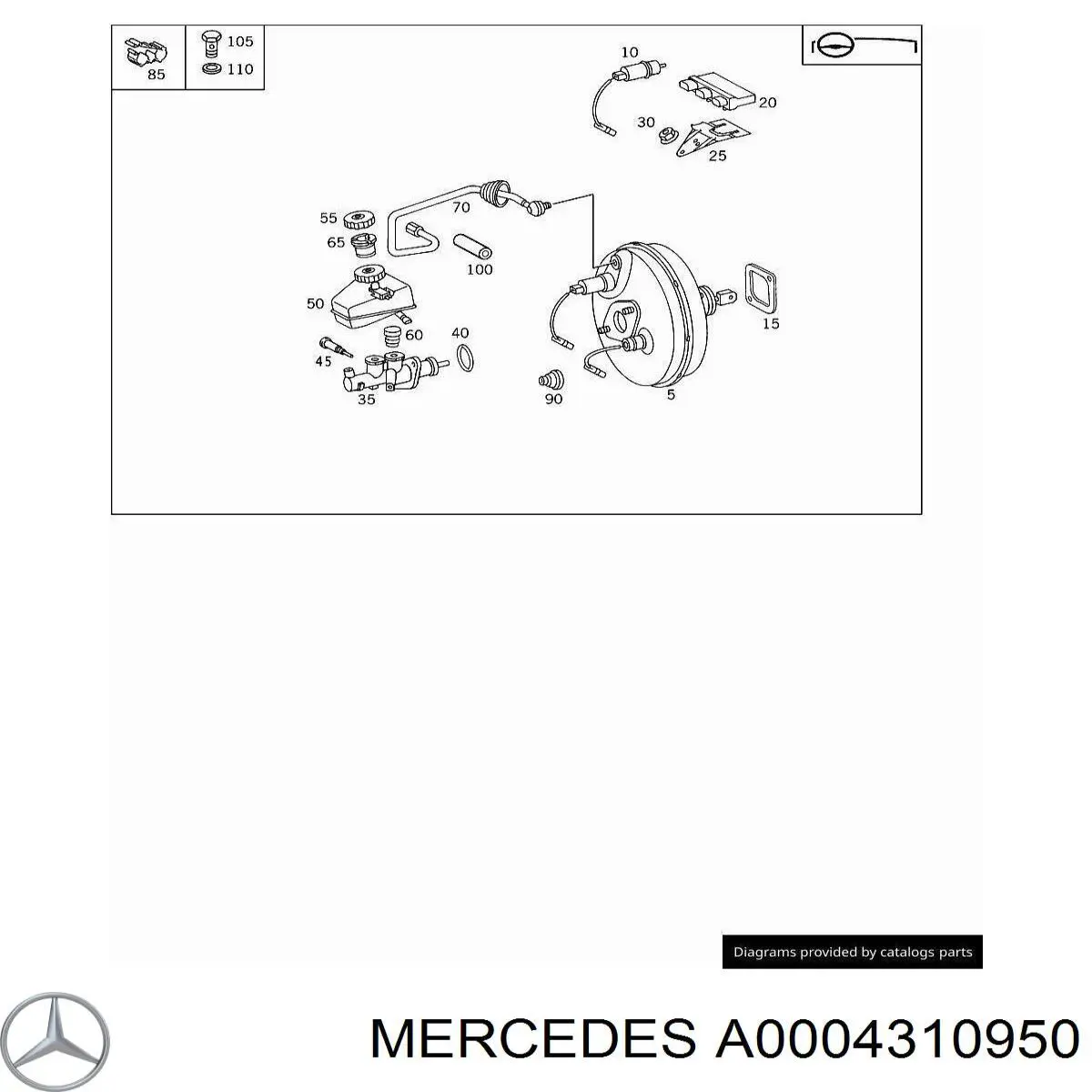 A0004310950 Mercedes