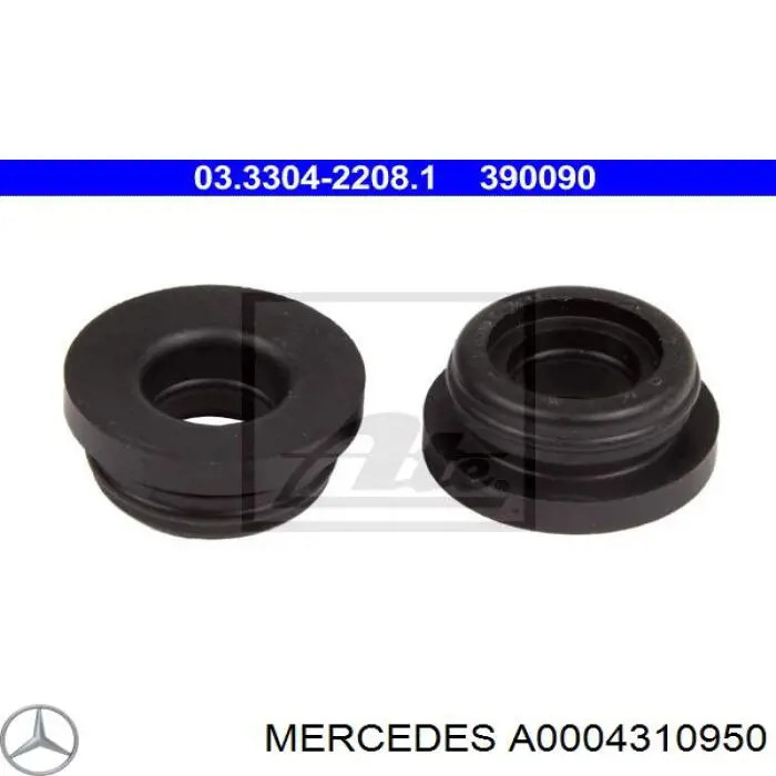 Comprar 000431095065 Mercedes Tapa del depósito del cilindro maestro de freno