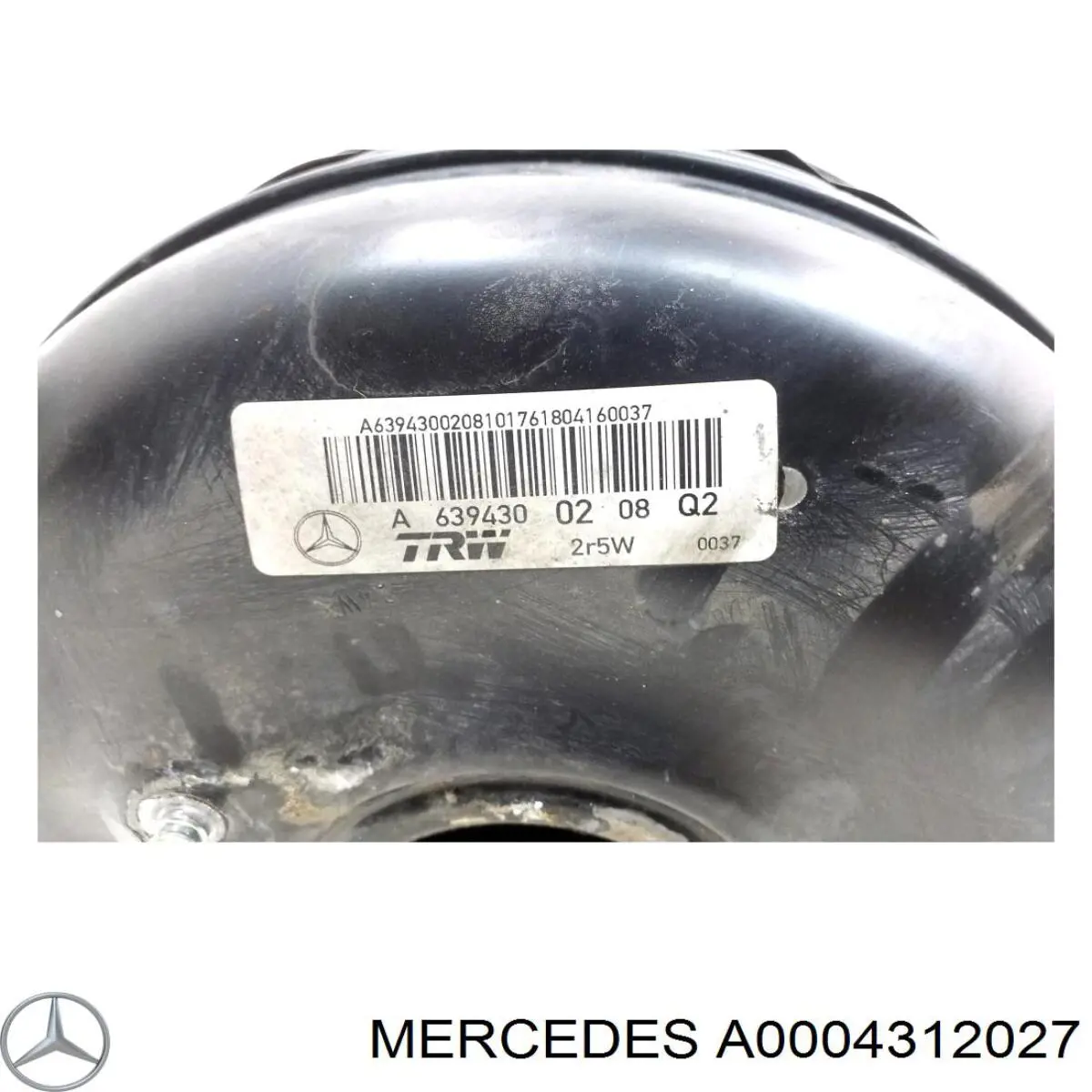 A0004312027 Mercedes Servofreno