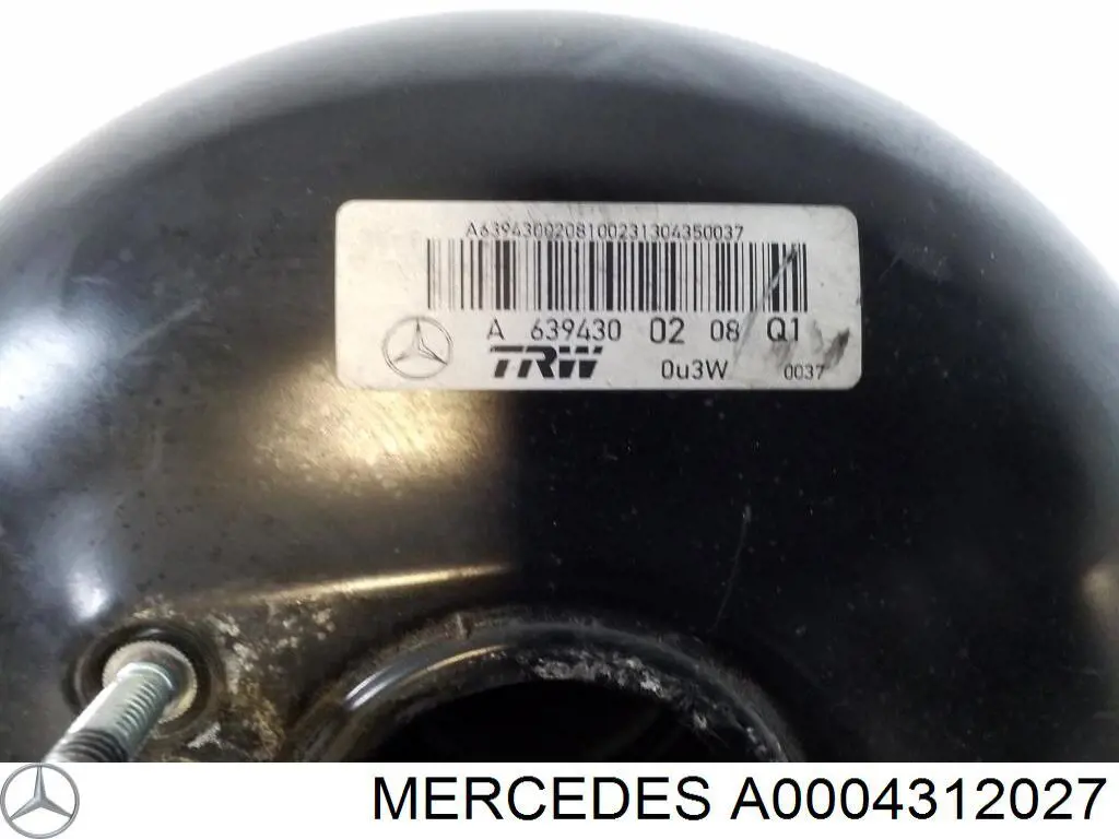 Comprar A0004312027 Mercedes Servofreno
