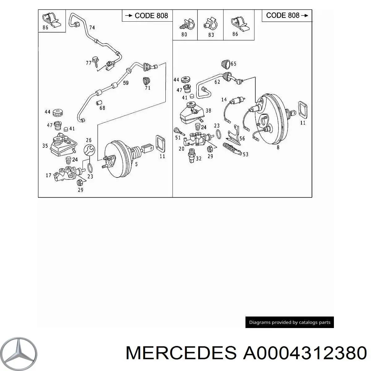 0004312380 Mercedes