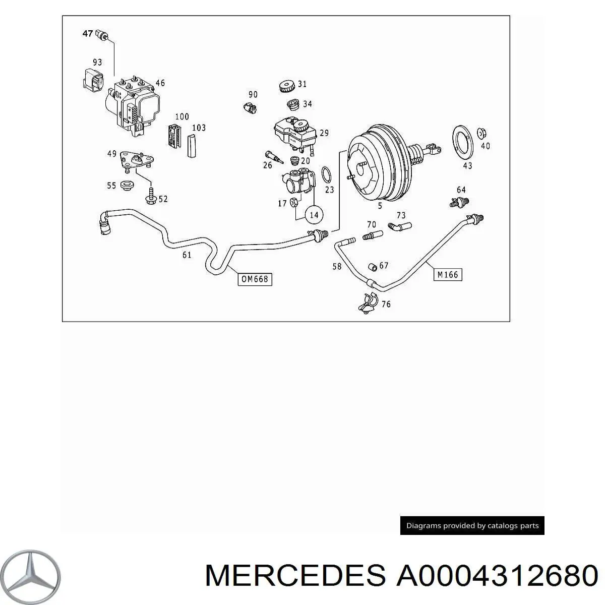 A0004312680 Mercedes