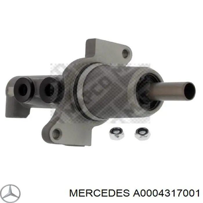 Cilindro maestro de frenos Mercedes A0004317001 precio, desde 93,24 EUR