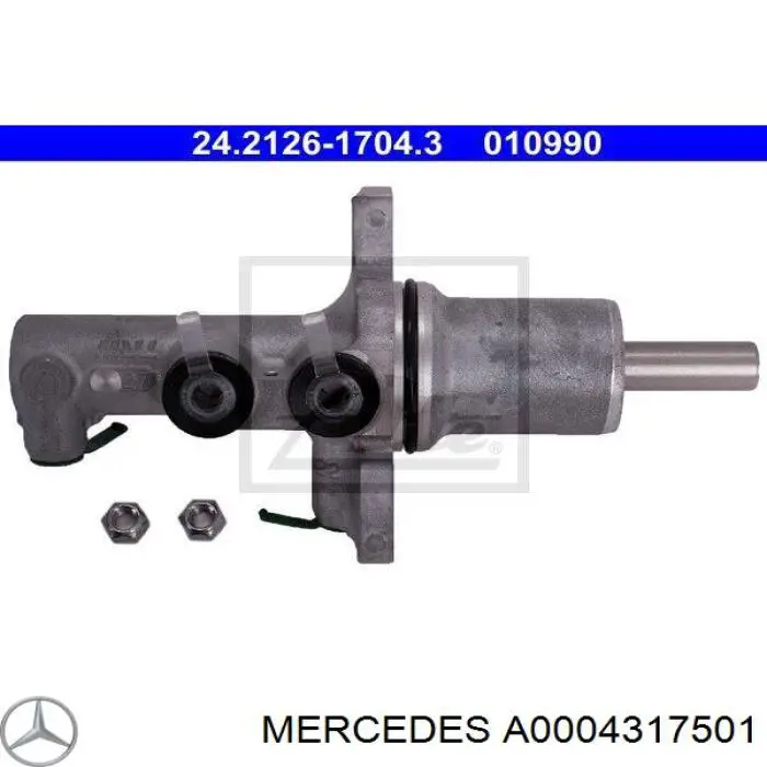 A0004317501 Mercedes Cilindro principal de frenos