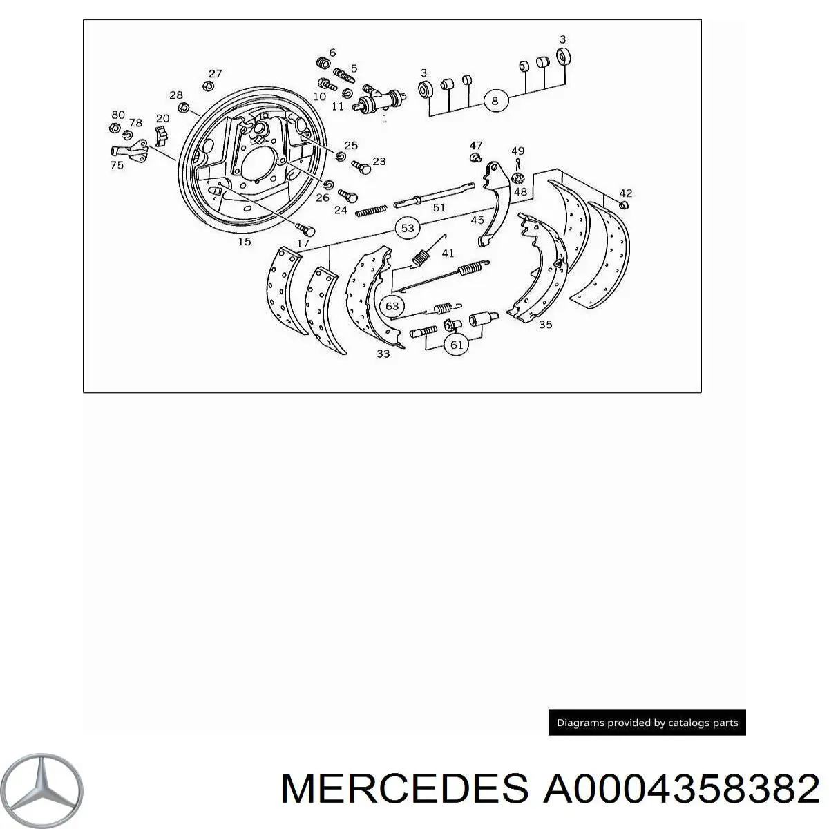  Mercedes A0004358382 precio, desde  