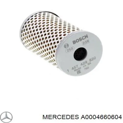 A0004660604 Mercedes filtro hidráulico, dirección