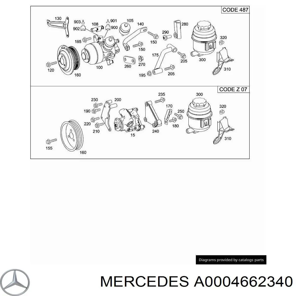 A0004662340 Mercedes