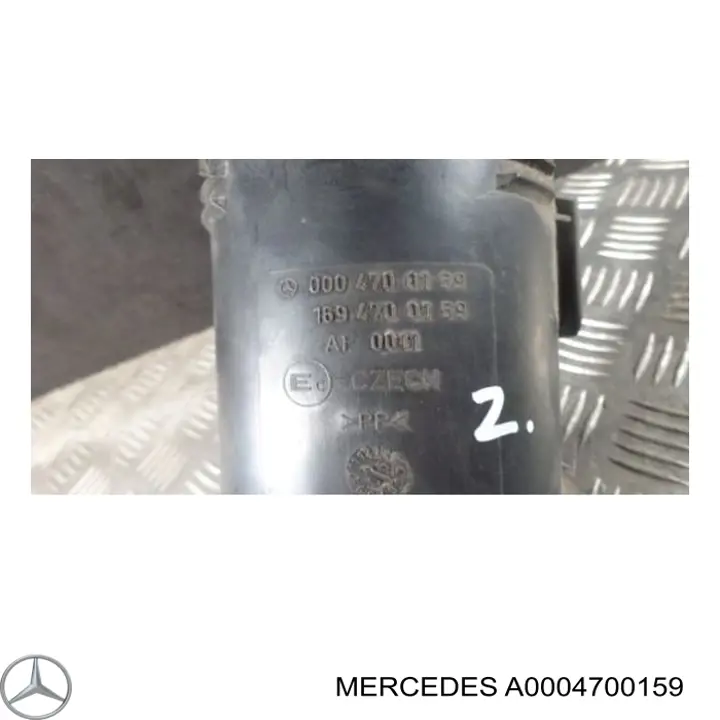 Filtro de carbón activado, ventilación depósito Mercedes A0004700159