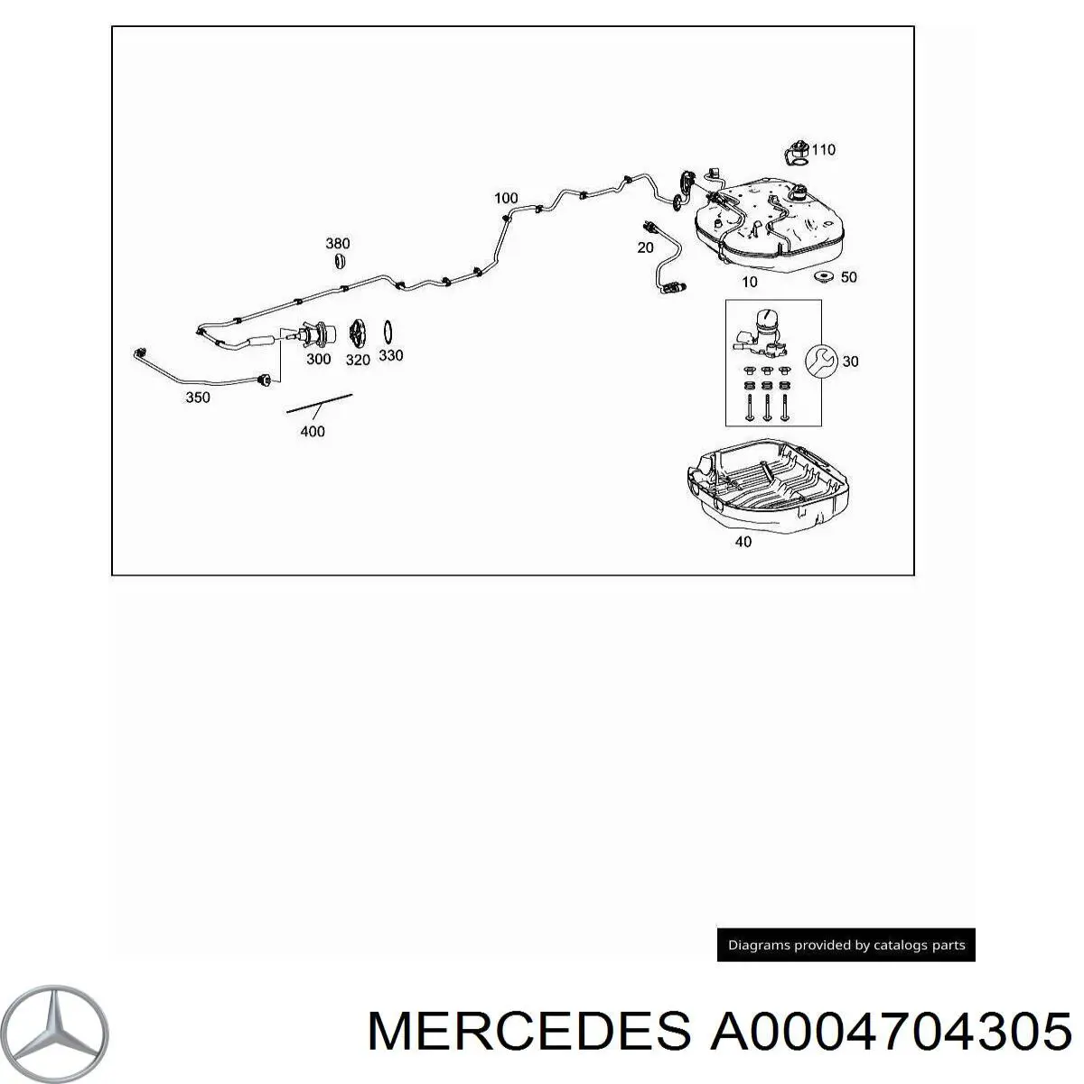 A0004704305 Mercedes 