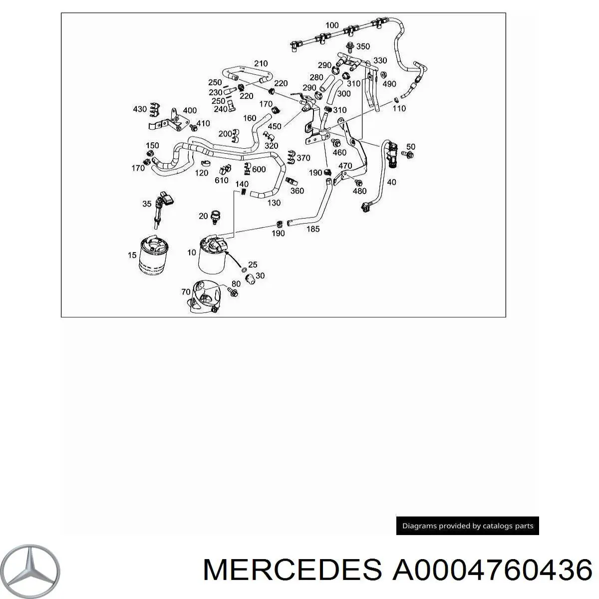  A0004760436 Mercedes