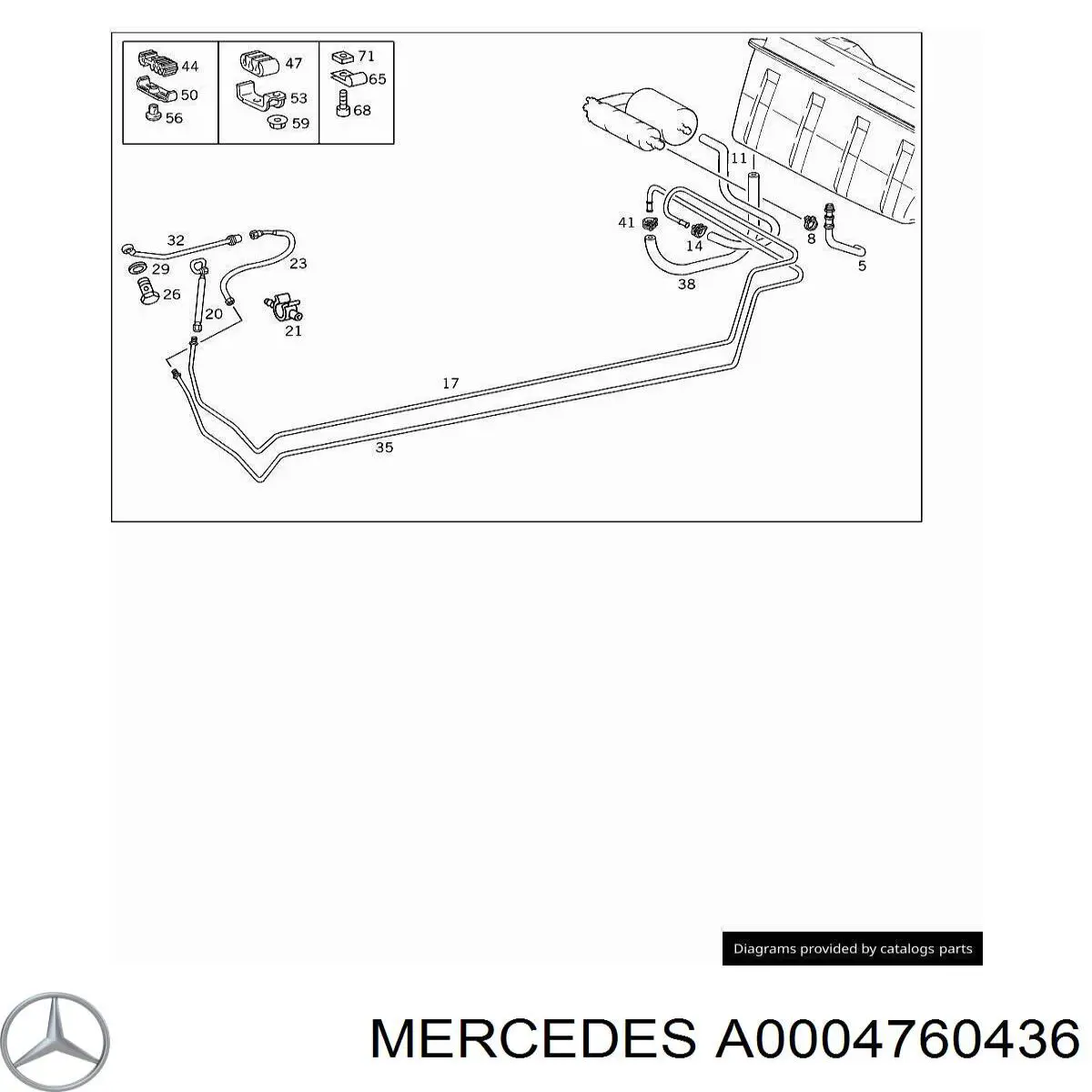 A0004760436 Mercedes