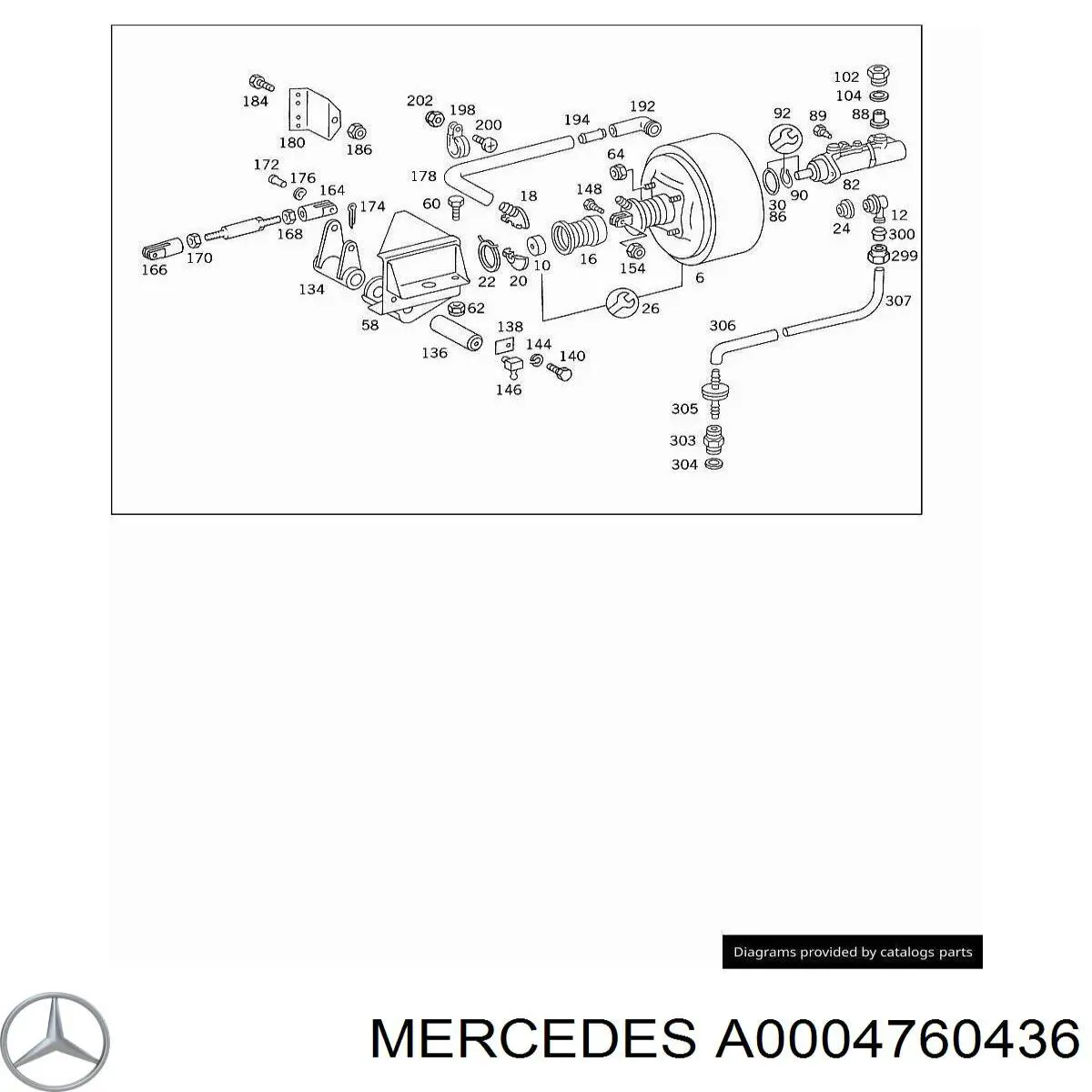  Mercedes A0004760436 precio, desde 6,93 EUR