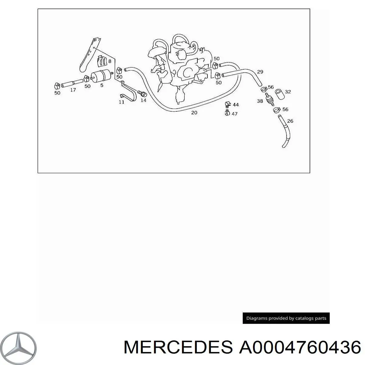 Comprar A0004760436 Mercedes 