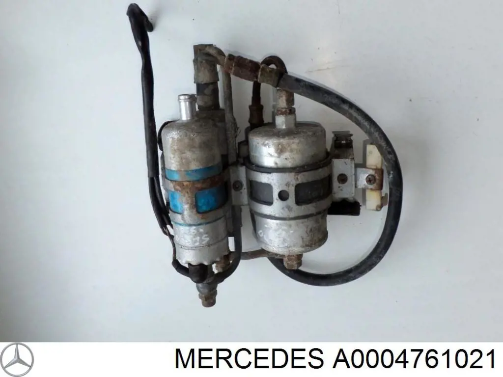 Acumulador hidráulico del sistema de alimentación Mercedes 0004761021