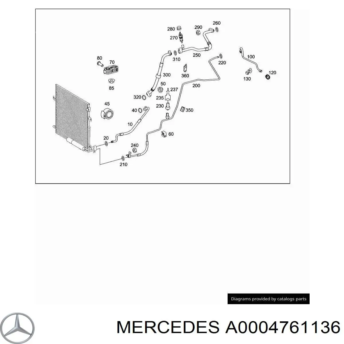 Comprar A0004761136 Mercedes 