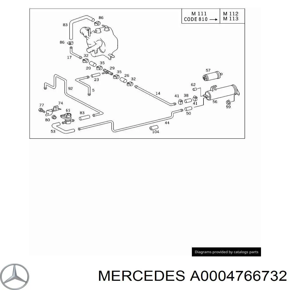 A0004766732 Mercedes