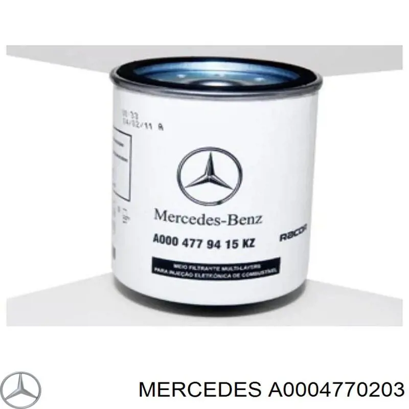 Filtro de combustible A0004770203 Mercedes