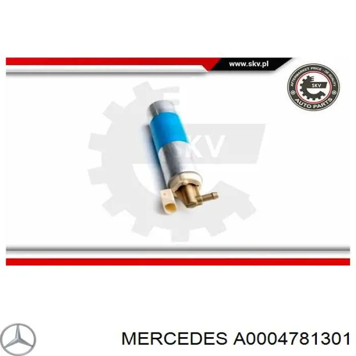 Bomba de combustible principal para Mercedes ML/GLE (W163)