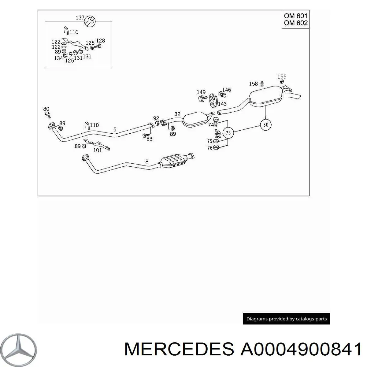 Comprar A0004900841 Mercedes 