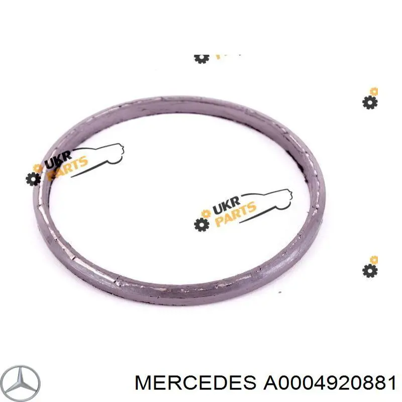 Anillo de la tubería de admisión del silenciador Mercedes A0004920881 precio, desde 6,90 EUR