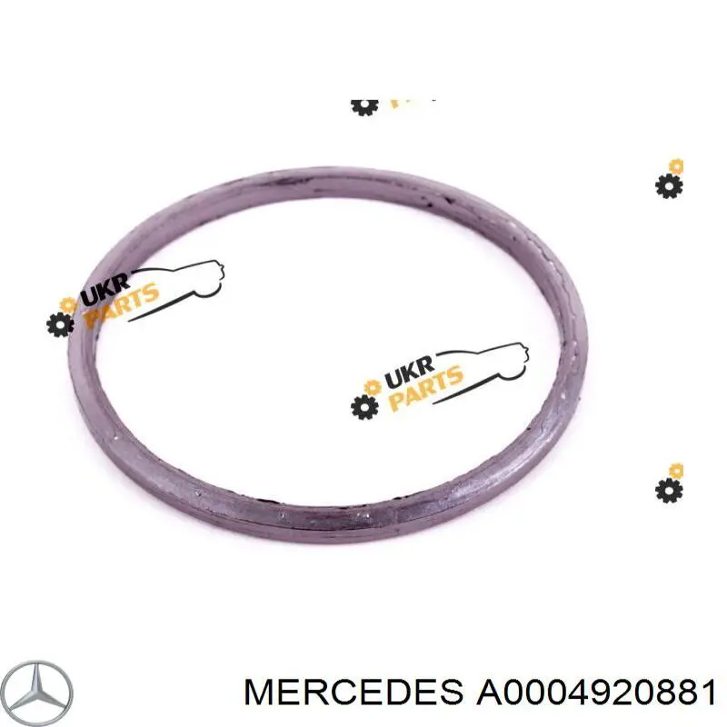 Junta, tubo de escape para Mercedes ML/GLE (W166)