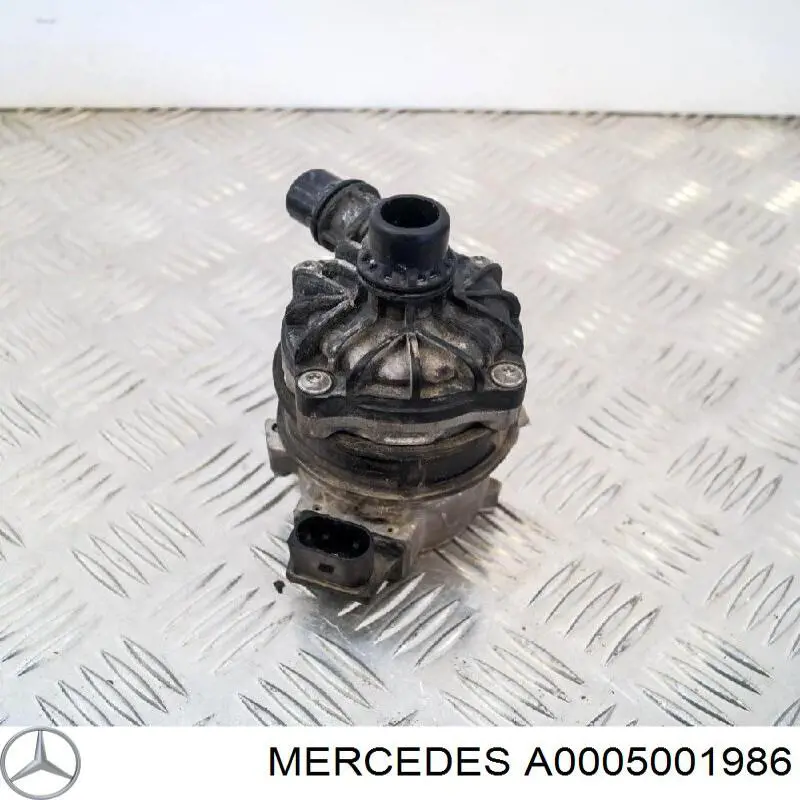 A0005001986 Mercedes bomba de agua, adicional eléctrico