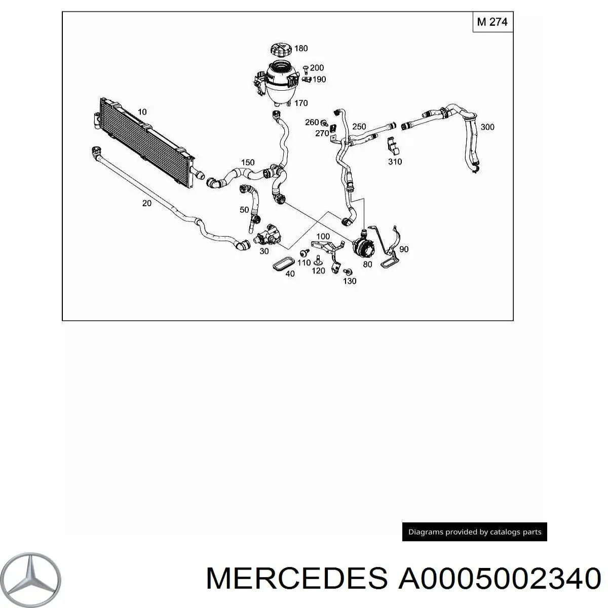 A0005002340 Mercedes