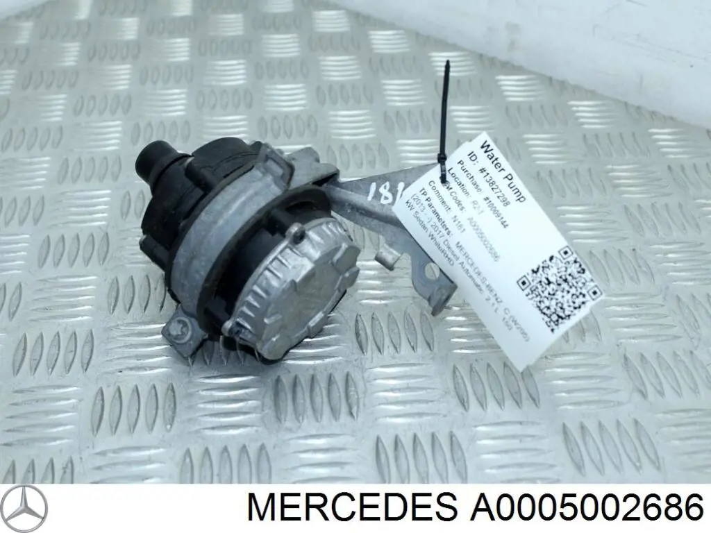 Bomba de agua, adicional eléctrico para Mercedes E (A238)