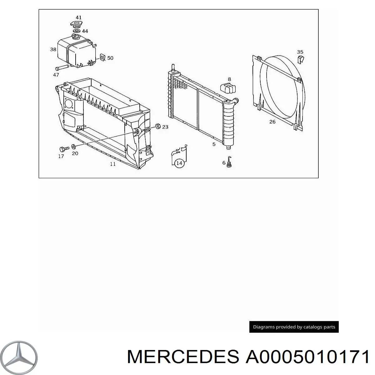 Tapa radiador V201373 VEMO/Vaico