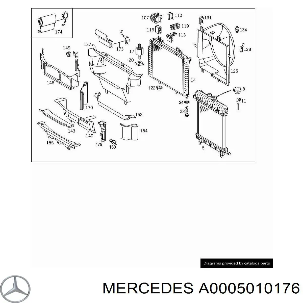 A0005010176 Mercedes