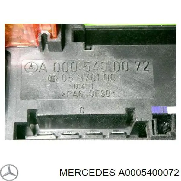 A0005400072 Mercedes Relé motor de arranque