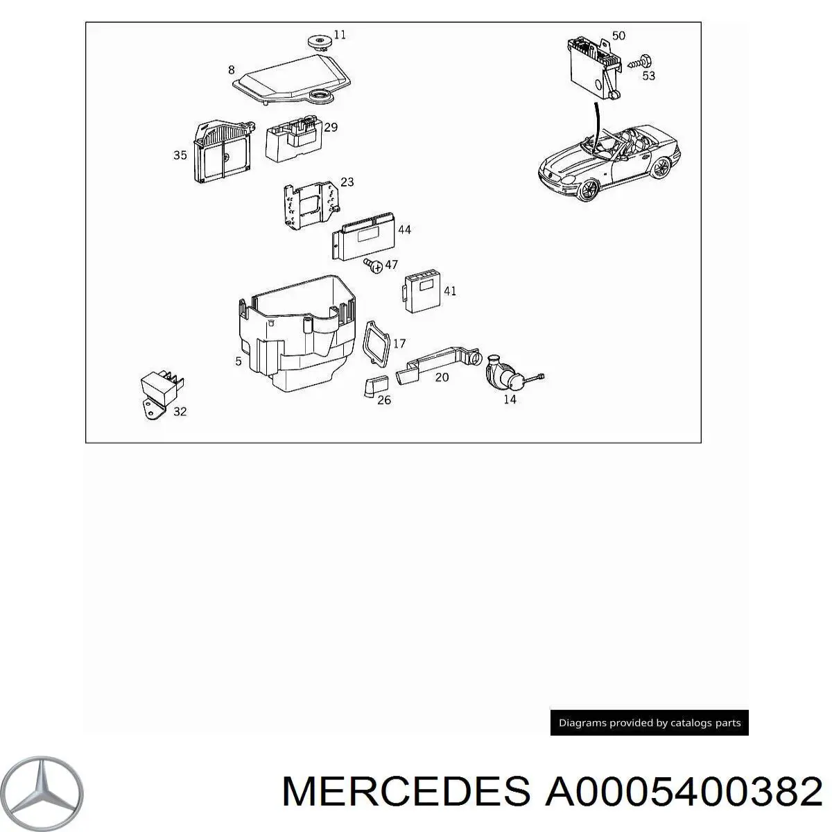Comprar A0005400382 Mercedes 