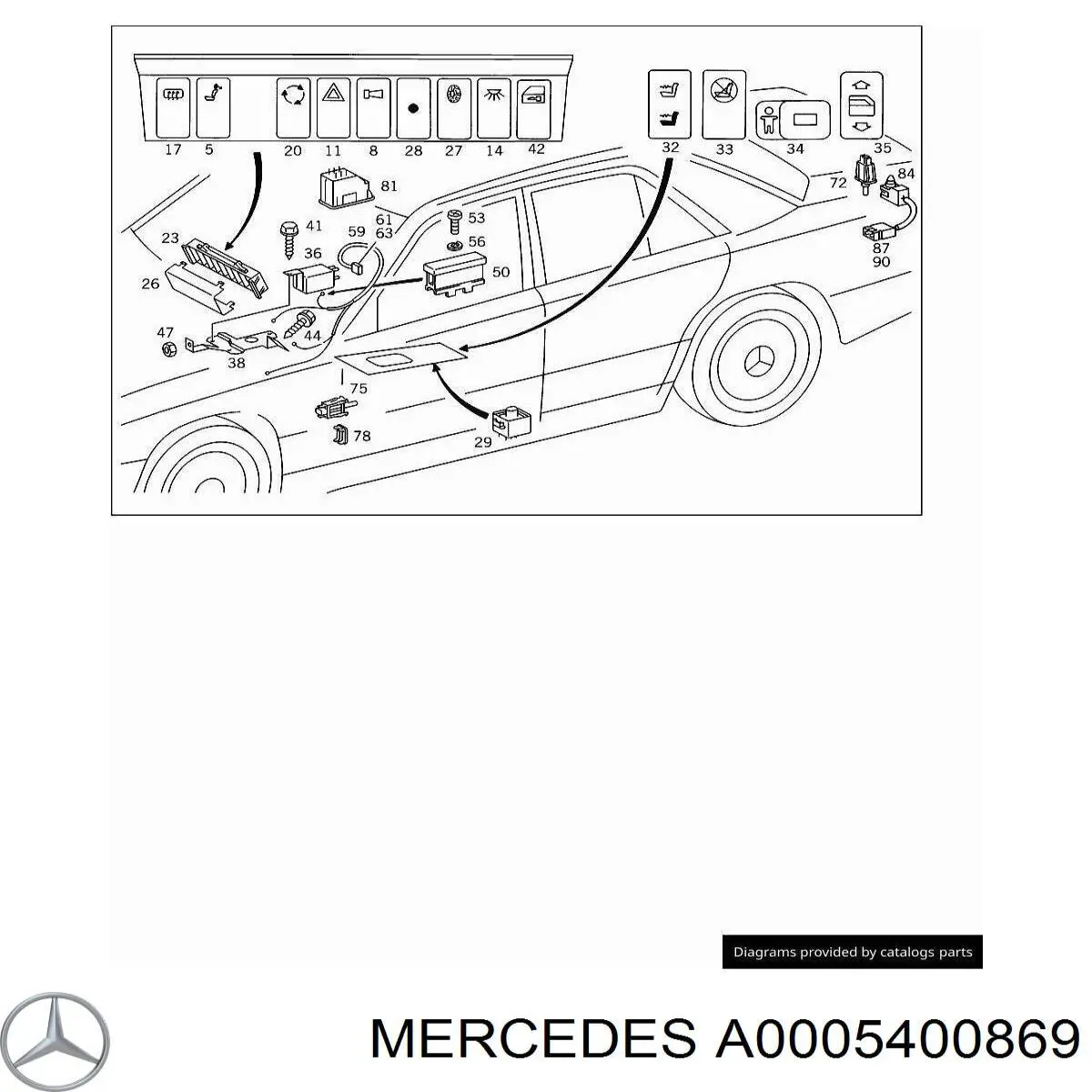 Comprar A0005400869 Mercedes 