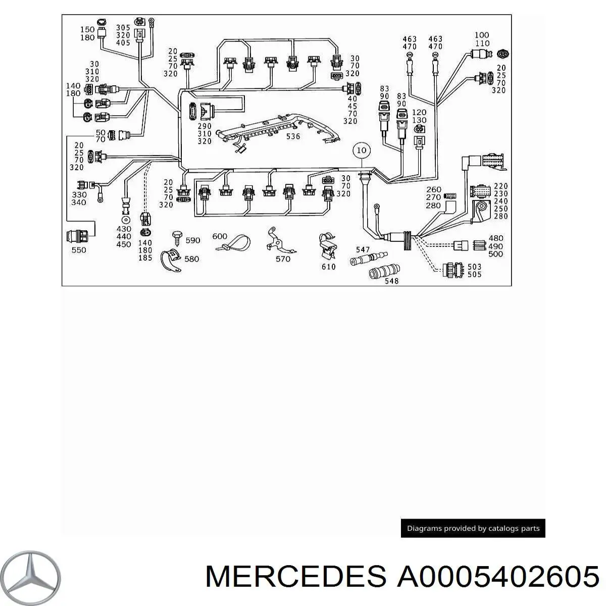  Mercedes A0005402605 precio, desde 18,18 EUR