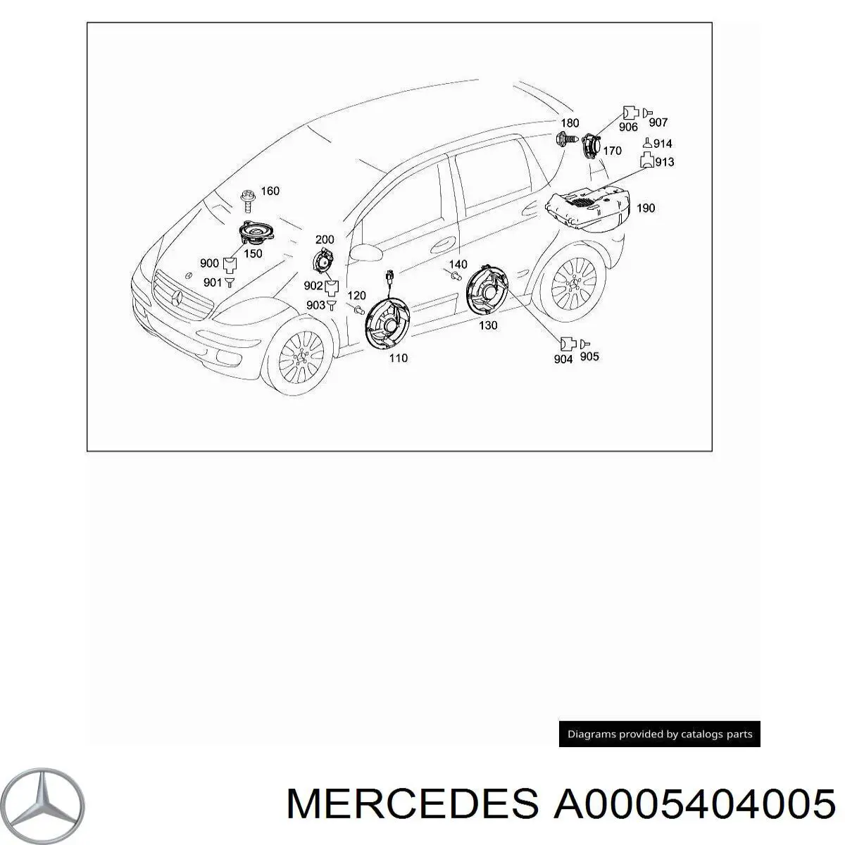  Mercedes 0005403905