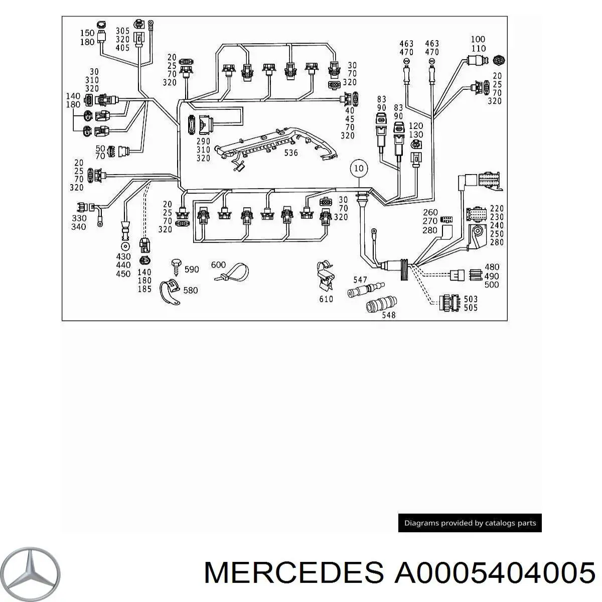  Mercedes A0005403905 precio, desde 6,13 EUR
