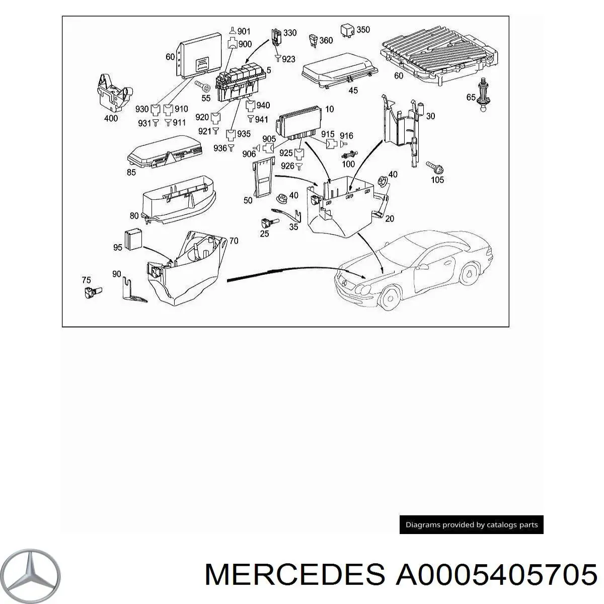  Mercedes A0005405705 precio, desde 12,83 EUR