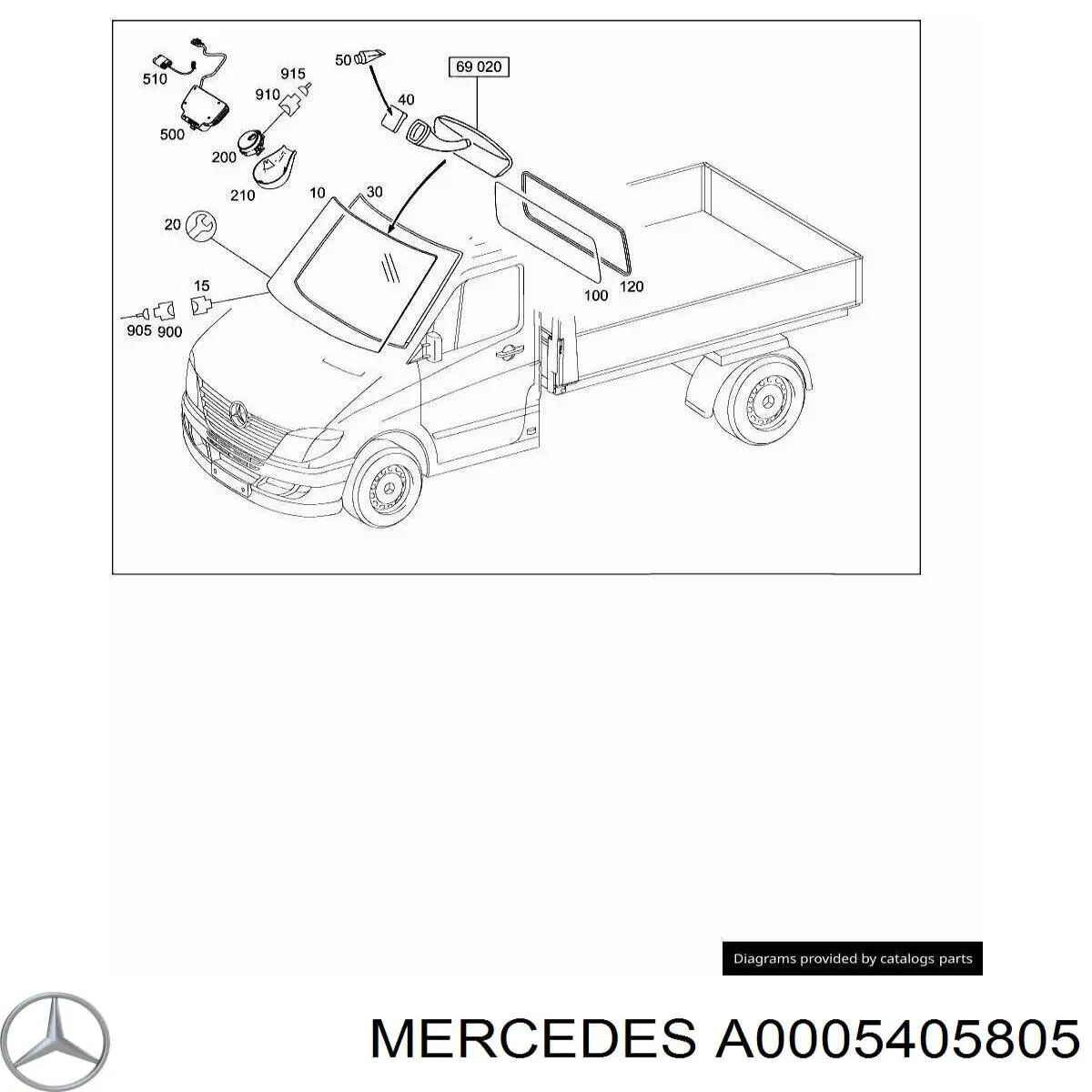 A0005405805 Mercedes