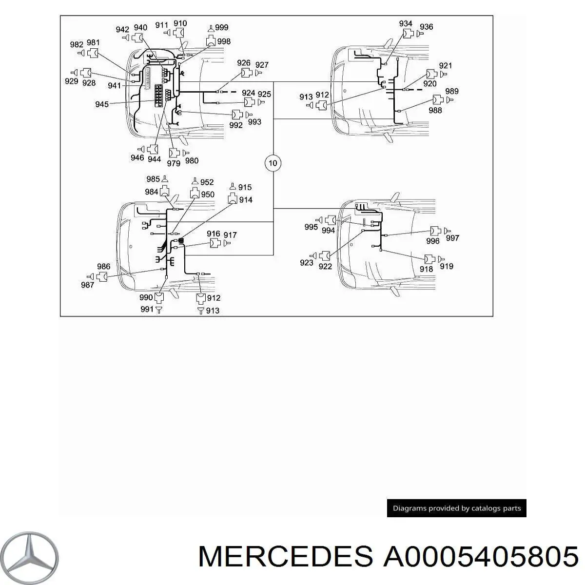  Mercedes A0095452626 precio, desde 18,10 EUR