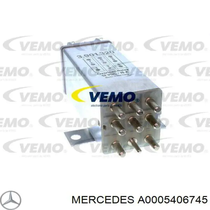 Comprar A0005406745 Mercedes Relé de alta corriente