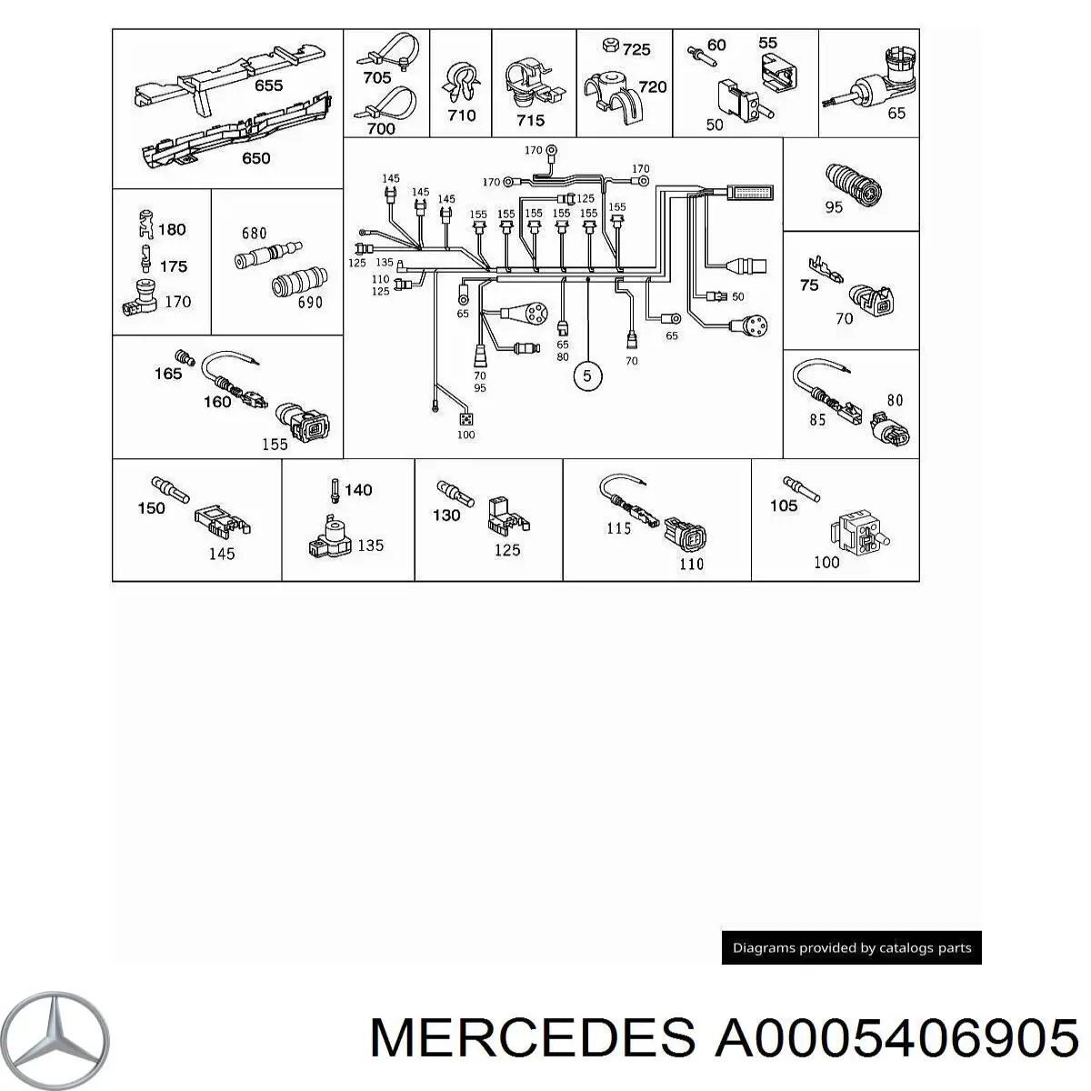 A0005406905 Mercedes