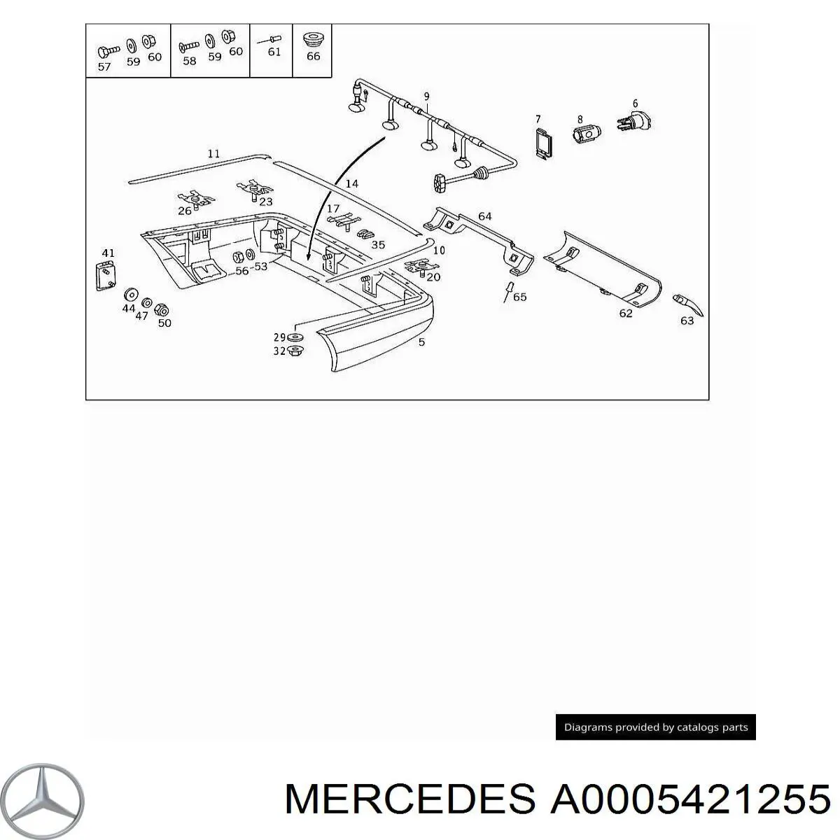 A0005421255 Mercedes