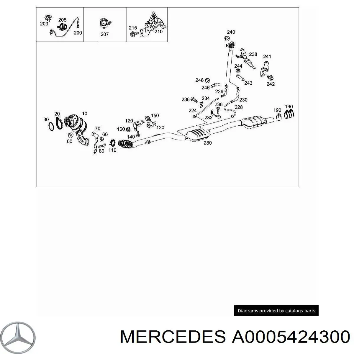 A0005424300 Mercedes